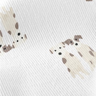 Cute Twin Puppies Standard Corduroy