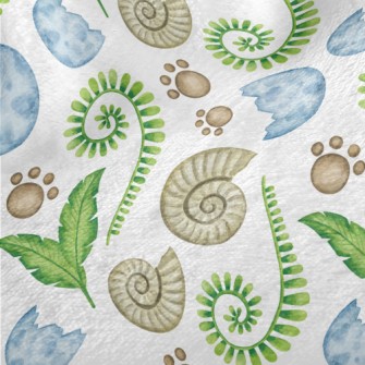 Jurassic Themed Plants Minky