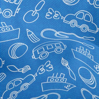 Children&#39;s Transportation  Lightweight Performance Linen