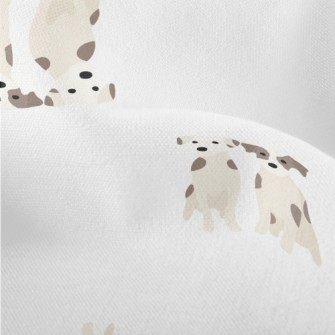 Cute Twin Puppies Lightweight Performance Linen