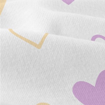 Pastel Colorful Heart Modern Jersey