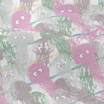 Big Eyed Jellyfish Swimming Modern Jersey