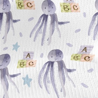 Octopus Plush Toy Stretch Jersey