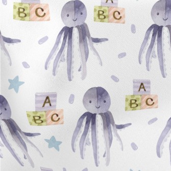 Octopus Plush Toy Lightweight Cotton Poplin