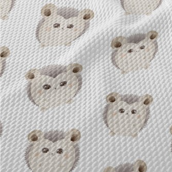 Chubby Little Hedgehog Birdseye Piqué