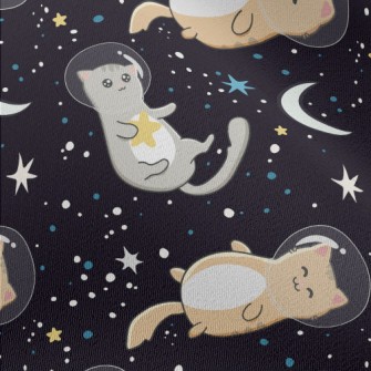 Cute Astronaut Cat Chiffon