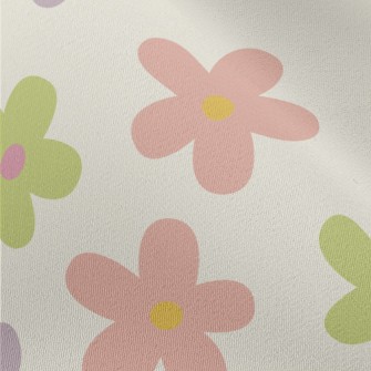 Hand Drawn Colorful Five Petal Chiffon