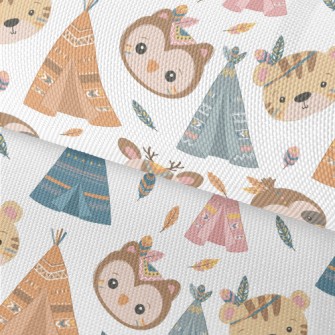 Indian Children Animals Waterproof Oxford