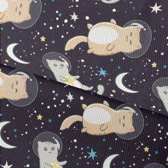 Cute Astronaut Cat Waterproof Oxford