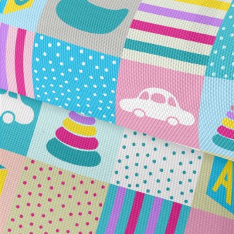 Children's Toy Friends Waterproof Oxford