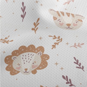 Boho Animals Athletic Mesh Flat Back