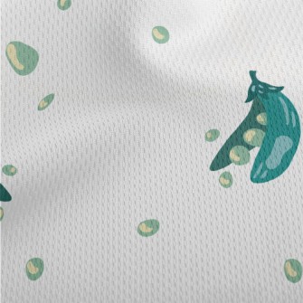 Peas From Organic Farm Athletic Mesh Flat Back