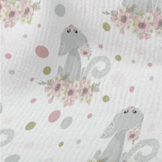 Cat In The Flowers Looking Up Terry