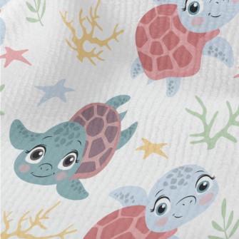 Little Turtle Learns To Swim Terry