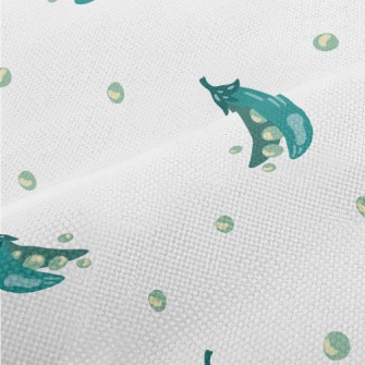 Peas From Organic Farm Performance Linen