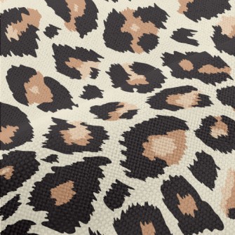 Fashionable Leopard Print Performance Linen