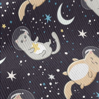 Cute Astronaut Cat Standard Corduroy