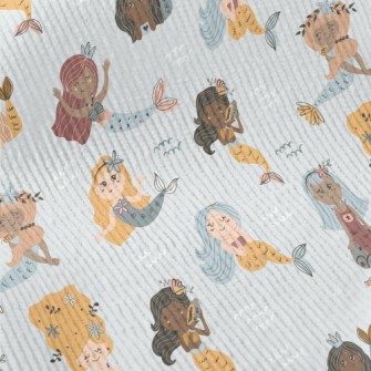 Mermaid Happy Life Standard Corduroy