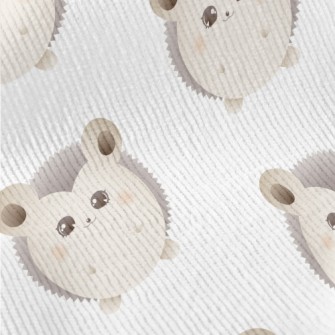 Chubby Little Hedgehog Standard Corduroy