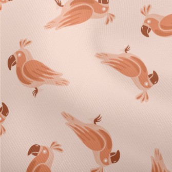 Orange Cute Little Parrot Dobby