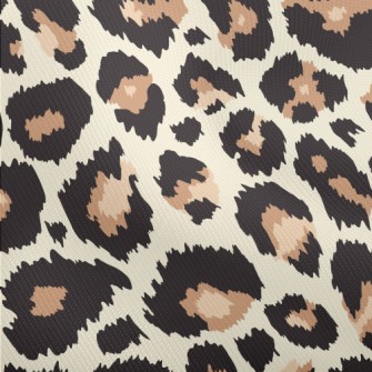 Fashionable Leopard Print Dobby