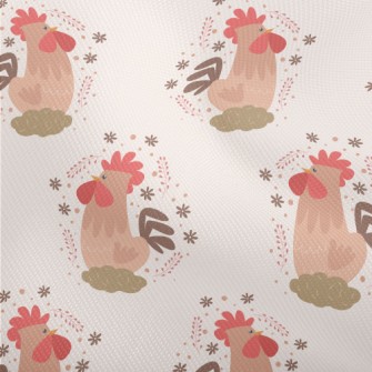 Shiny Hand Drawn Rooster Dobby