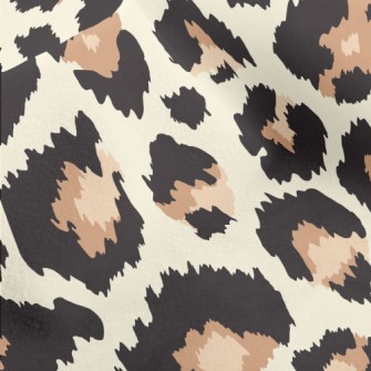 Fashionable Leopard Print Micro Fleece