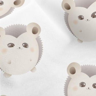 Chubby Little Hedgehog Micro Fleece