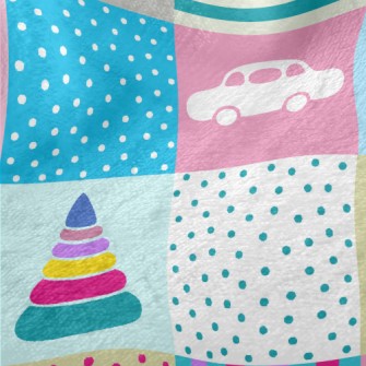 Children's Toy Friends Minky