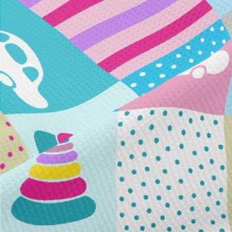 Children's Toy Friends Piqué