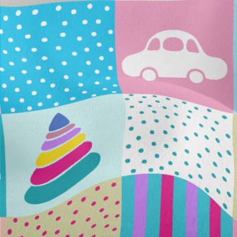 Children's Toy Friends Lightweight Performance Linen