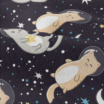 Cute Astronaut Cat Modern Jersey
