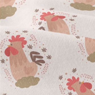 Shiny Hand Drawn Rooster Modern Jersey