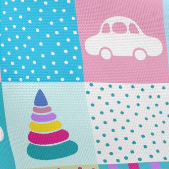 Children's Toy Friends Pongee