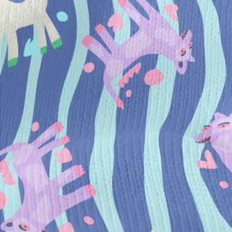 Contemporary Art Abstract Dog Stretch Jersey