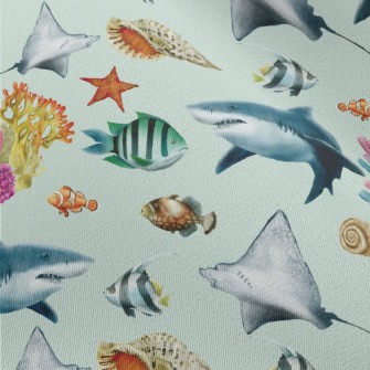 Rare Marine Life Chiffon