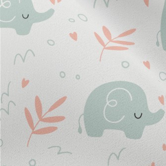 Baby Elephant In Kindergarten Chiffon