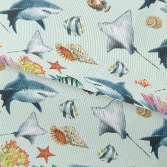 Rare Marine Life Waterproof Oxford