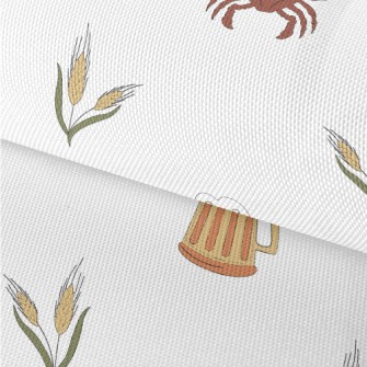 Wheat Beer And Shrimps Waterproof Oxford