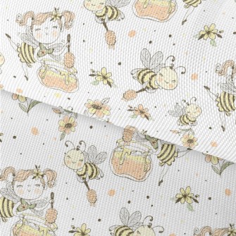 Flower Fairy And Bee Waterproof Oxford