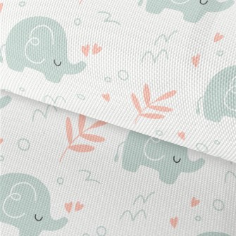 Baby Elephant In Kindergarten Waterproof Oxford