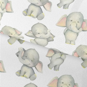 Dancing Baby Elephant Waterproof Oxford