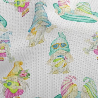 Happy Dwarfs In Summer Athletic Mesh Flat Back