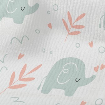 Baby Elephant In Kindergarten Terry