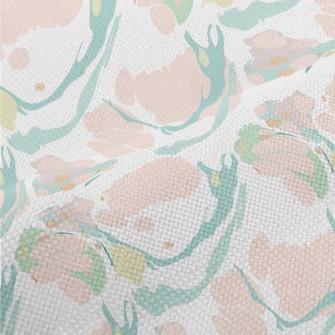 Special Abstract Ink Color Blo Performance Linen