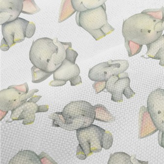 Dancing Baby Elephant Performance Linen