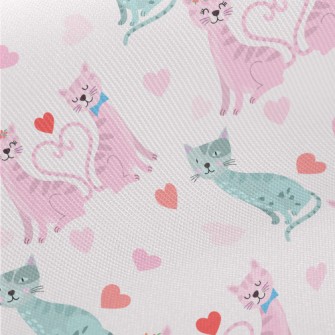 A Pair Of Cats Celebrating Val Twill