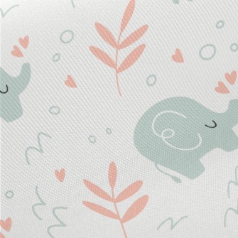 Baby Elephant In Kindergarten Twill