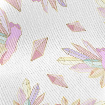 Hand Drawn Crystals And Gemsto Standard Corduroy