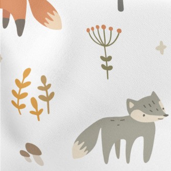 Cute Animals In The Autumn For Stretch Ponte